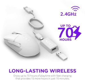 Mouse NZXT Lift Elite White 2