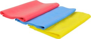 Guma Fitness Profit Long Set 200x15cm 0,35mm; 0,45mm; 0,55mm /3szt/ DK 2227-S 1