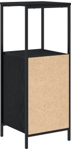 vidaXL Szafka łazienkowa z półkami, czarny dąb, 36x35x95 cm 8