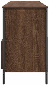 vidaXL Szafka pod umywalkę łazienkową z szufladami 90x34,5x60 cm 6