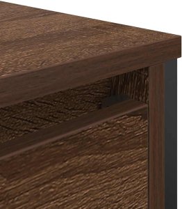 vidaXL Szafka pod umywalkę łazienkową z szufladami 90x34,5x60 cm 10