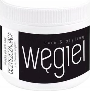 Loton Care&Styling Oczyszczająca maska do włosów z aktywnym węglem 500g 1