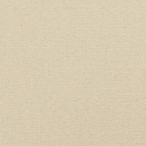 vidaXL Sofa Fotel Kremowy 55 cm Tkanina 8