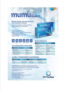 Effect Rękawice Nitrylowe Niebieskie 100szt. Mumu Guard S.. 5