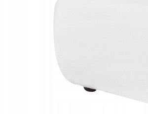 Beliani Łóżko wodne Boucle VINAY 180 x 200 cm Biały 7