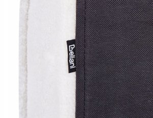 Beliani Łóżko wodne Boucle VINAY 180 x 200 cm Biały 8