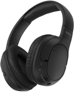 Belkin AUD009HQBK słuchawki/zestaw słuchawkowy Bezprzewodowy Opaska na głowę Połączenia/muzyka USB Type-C Bluetooth Czarny 1