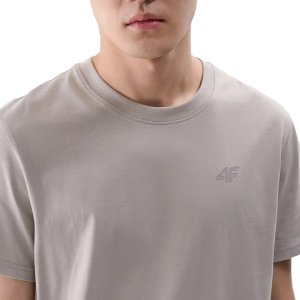 Koszulka męska 4F M2074 szara 4FWSS25TTSHM2074 26S S 3