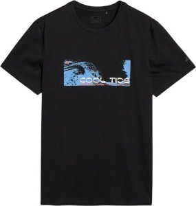 Koszulka męska 4F M2030 czarna 4FWSS25TTSHM2030 20S XL 1