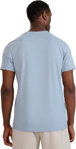 Koszulka męska 4F M2074 jasnoniebieska 4FWSS25TTSHM2074 34S S 3