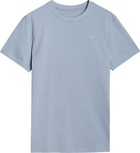 Koszulka męska 4F M2074 jasnoniebieska 4FWSS25TTSHM2074 34S L 2