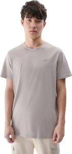 Koszulka męska 4F M2074 szara 4FWSS25TTSHM2074 26S XL 1