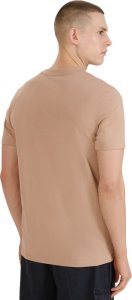 Koszulka męska 4F M2074 beżowa 4FWSS25TTSHM2074 83S S 3