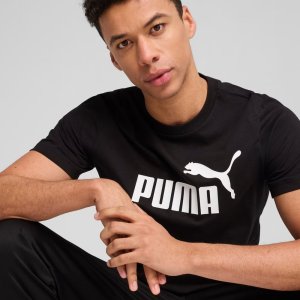Puma Koszulka męska Puma Ess No.1 Logo Tee czarna 682532 01 M 4