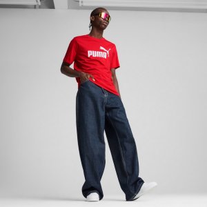 Puma Koszulka męska Puma Ess No.1 Logo Tee czerwona 682532 11 S 5