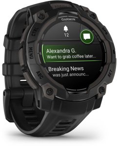 Zegarek sportowy Garmin Instinct 3 AMOLED - 45mm Czarny (010-02936-00) 2
