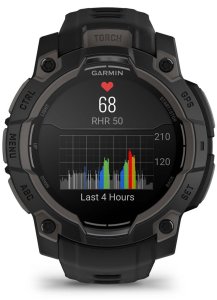 Zegarek sportowy Garmin Instinct 3 AMOLED - 45mm Czarny (010-02936-00) 6