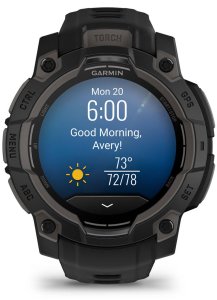Zegarek sportowy Garmin Instinct 3 AMOLED - 45mm Czarny (010-02936-00) 10