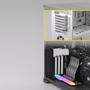 Uchwyt do karty graficznej Shirudo EZDIY-FAB Riser PCIE 4.0 Vertical GPU 11