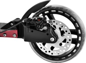 Hulajnoga z hamulcem tarczowym świecące koła LED Nils Extreme HM122T 9