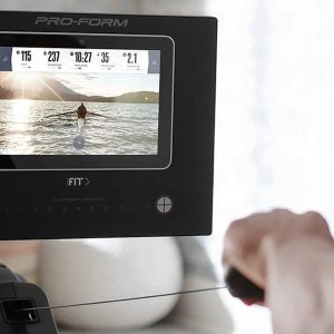 Wioślarz PRO R10 ProForm z kolorowym dotykowym 10" wyświetlaczem 7