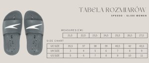 Damskie klapki japonki plażowe basenowe Speedo Flip Flop Af rozmiar 39 3