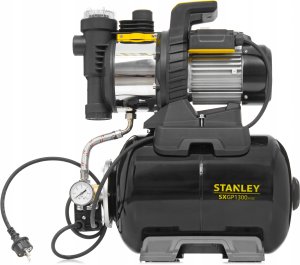 Water supply system STANLEY SXGP1300XFBE, suction depth 8 m, lifting height 50 m, capacity 70 l 1