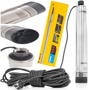 Deep water pump STANLEY SXUP1000XWE, 55 m-86 l/min-1000 W 16