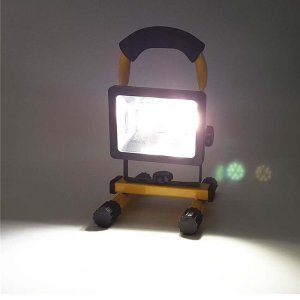 SuperLed Akumulatorowy roboczy halogen LED 30W 2400lm 2 COB funkcja flash IP65 4