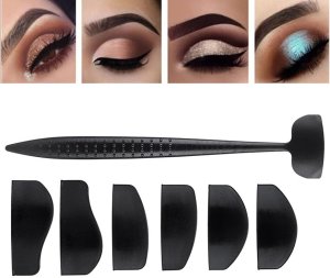 Zestaw silikonowych szablonów do malowamnia powiek 3