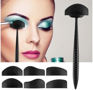 Zestaw silikonowych szablonów do malowamnia powiek 4