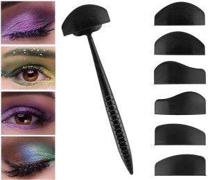 Zestaw silikonowych szablonów do malowamnia powiek 6