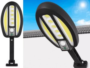 Lampa solarna mała latarnia 90W COb z czujnikiem ruchu i zmierzchu 6