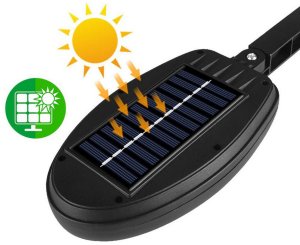 Lampa solarna mała latarnia 90W COb z czujnikiem ruchu i zmierzchu 8