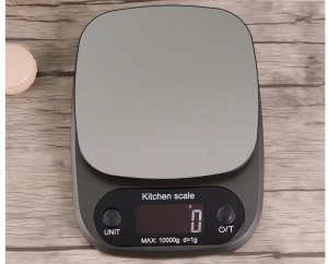Waga kuchenna elektroniczna lcd domowa dokładna precyzyjna do 10kg 1g 4