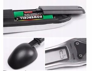 Waga kuchenna łyżka elektroniczna lcd cyfrowa prcyzyjna do ręczna 500g 13