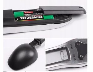 Waga kuchenna łyżka elektroniczna lcd cyfrowa prcyzyjna do ręczna 500g 9