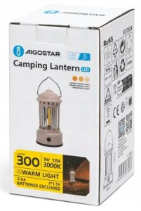 Latarka Aigostar  Latarka kempingowa LED 3 x AA 6