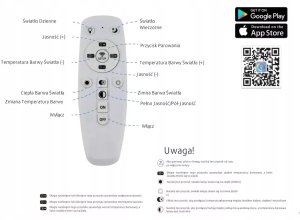 Nowoczesna Lampa Sufitowa Żyrandol LED Plafon Dziecięcy Gwiazdy do Pokoju 4
