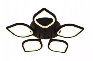 Żyrandol LED Kwiat Lampa Sufitowa Regulowana Ring 1
