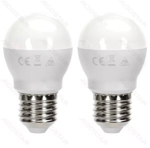 2 x Żarówka LED G45 11W=75W 1060lm E27 Ciepła 1