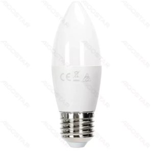 2 x Żarówka świeczka mleczna LED C37 E27 11W=75W 1060lm Ciepła 2