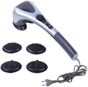 Masażer wibracyjny podwójny do ciała rozgrzewający wyszczuplający cellulit 5