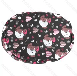 Zestaw 10 legowisk dla zwierząt domowych posłania brązowe w pieski 6