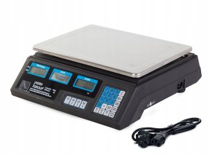 Waga sklepowa elektroniczna kalkulacyjna 40kg pl 12