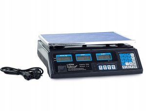 Waga sklepowa elektroniczna kalkulacyjna 40kg pl 8