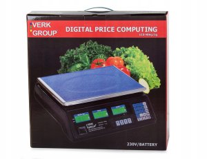 Waga sklepowa elektroniczna kalkulacyjna 40kg pl 9