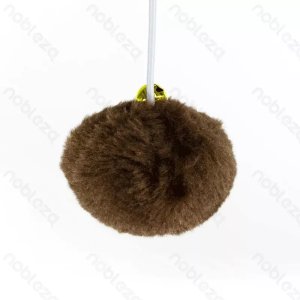 Drapak dla kota 60x40x92cm wieża domek legowisko 2 poziomy do zabawy 5