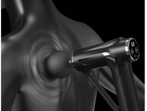 Masażer Verk Pistolet do masażu pleców ciała nóg masażer mocny massage gun 4 końcówki 6
