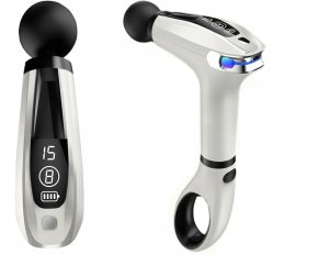 Masażer Verk Pistolet do masażu pleców ciała nóg masażer mocny massage gun 4 końcówki 5